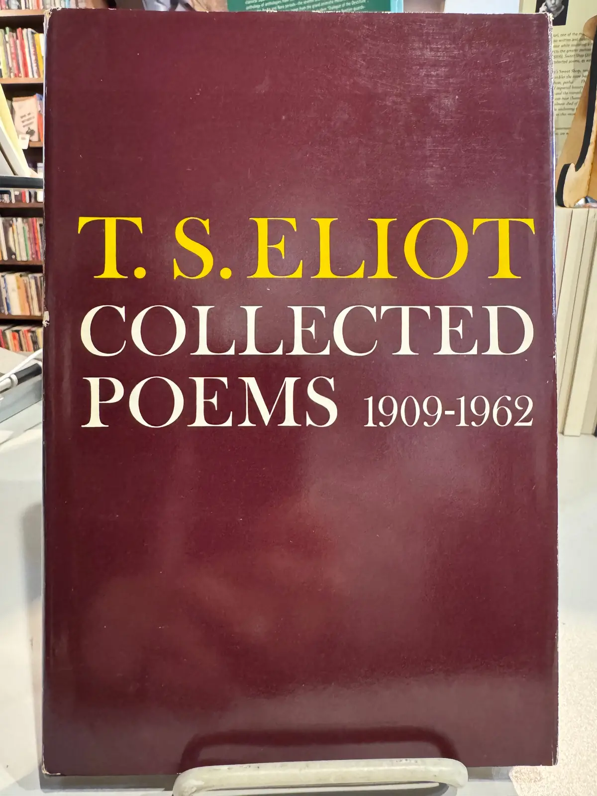 Eliot, T.S.: Collected Poems 1909-1962 [Used Hardcover] 1