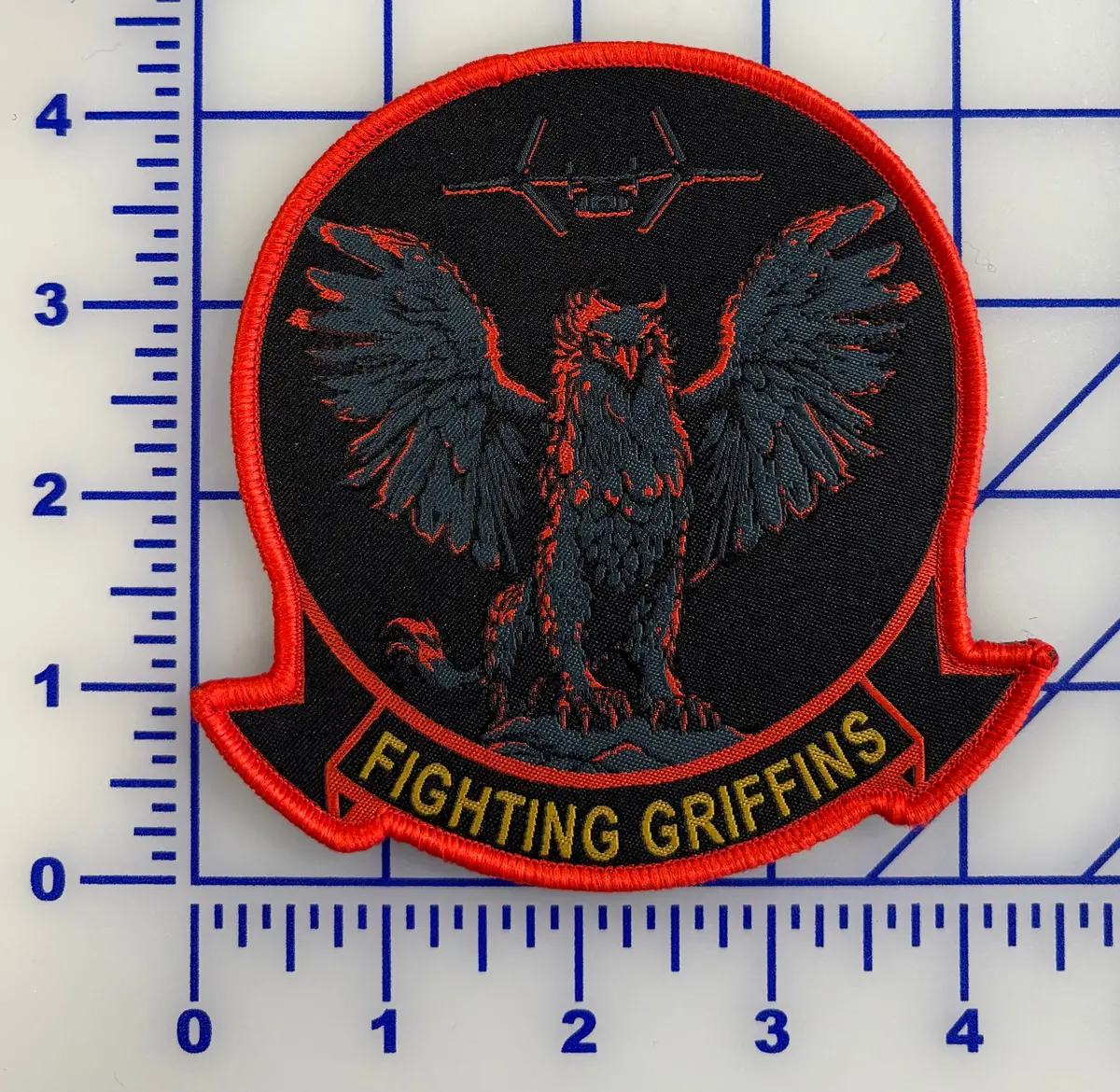 Officially Licensed Usmc Vmm-266 Fighting Griffins Woven Patch 1