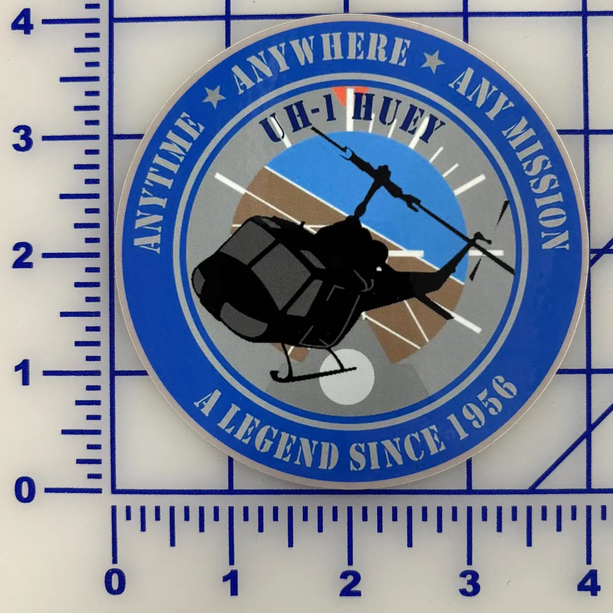 Uh-1 Huey Legend Stickers 1