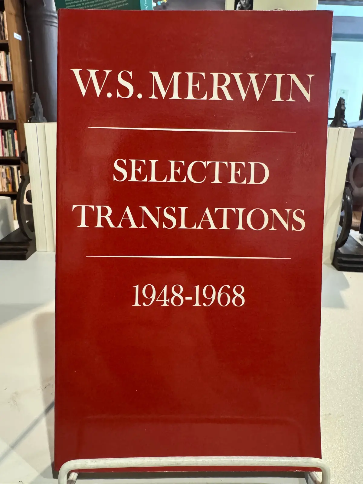 Merwin, W.S.: Selected Translations 1948-1968 [Used Paperback] 1
