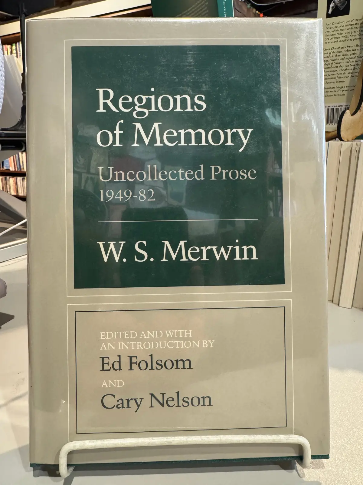 Merwin, W.S. / Folsom & Nelson (Eds.): Regions Of Memory [Used Hardcover] 1