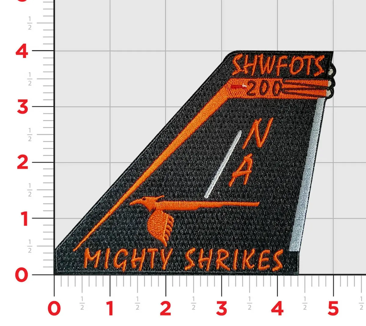 Official Vfa-94 Shrikes F-18 Tail Flash Patch 1