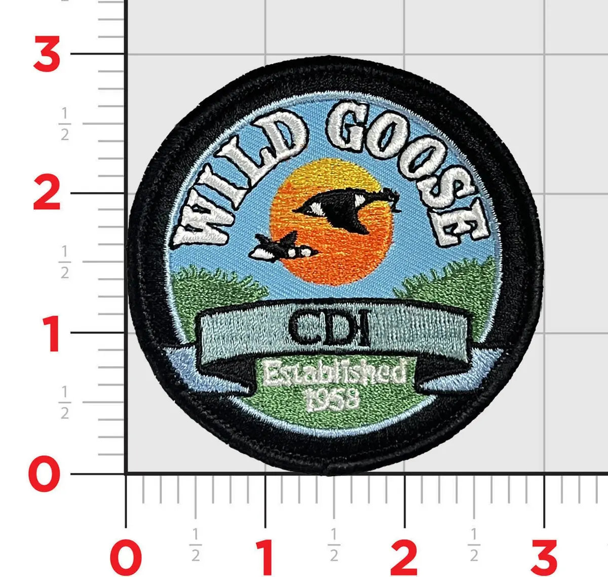 Official Vmm-774 Wild Goose Flightline Qualification Shoulder Patches 5