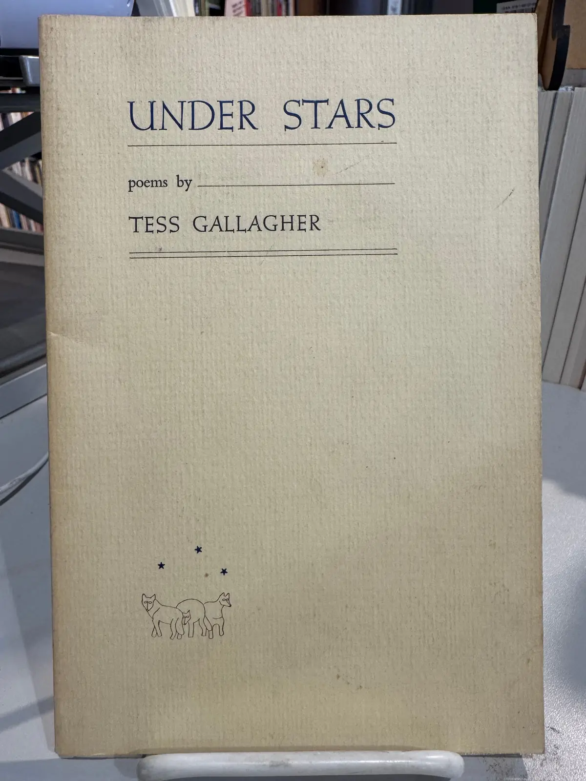 Gallagher, Tess; Under Stars [Used Paperback] 1