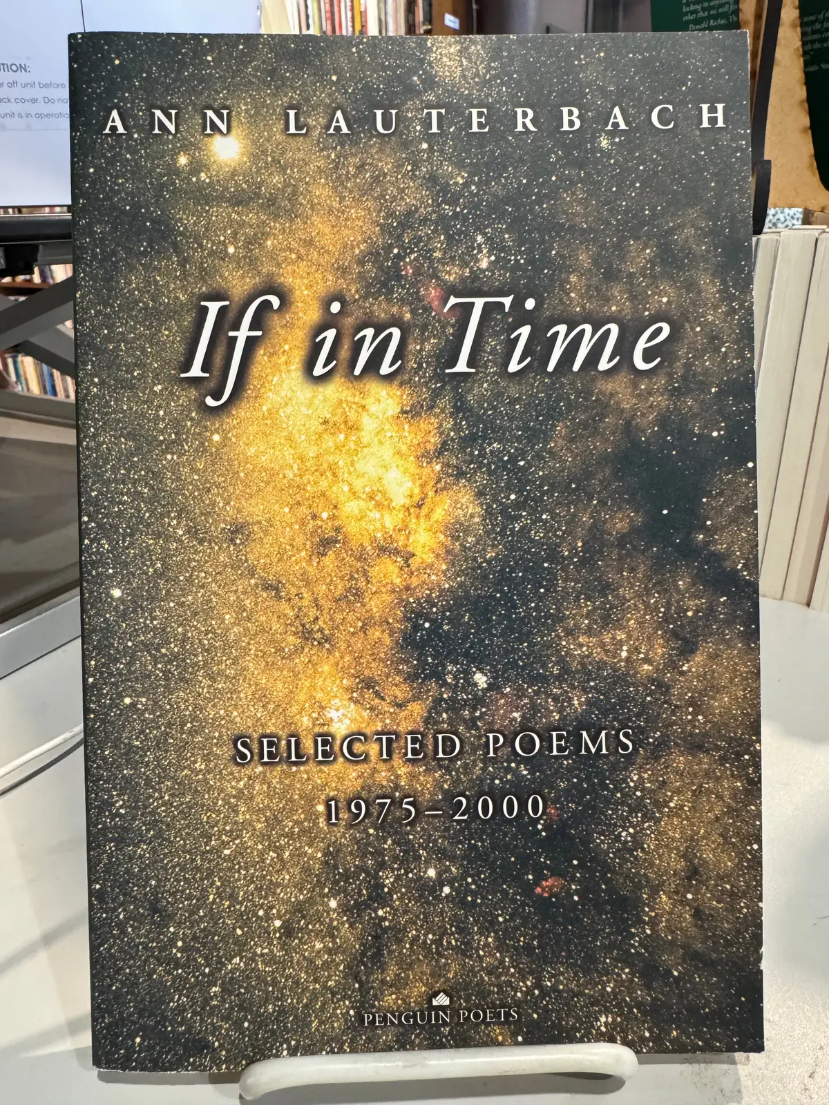 Lauterbach, Ann: If In Time [Used Paperback] 1