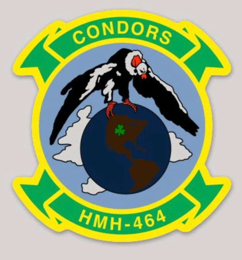 Officially Licensed Hmh-464 Condors Friday Sticker 1
