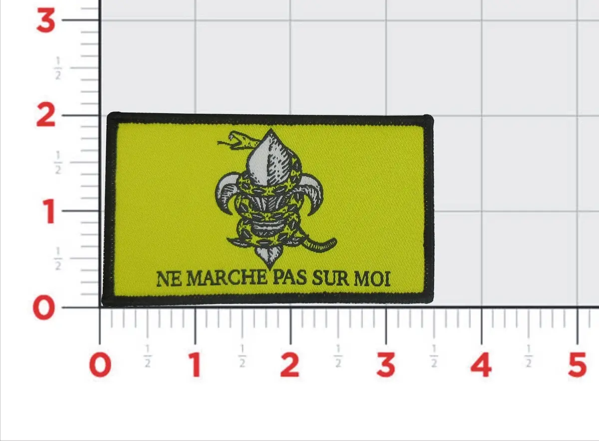 Official Vfc-204 River Rattlers Flag Patch 1