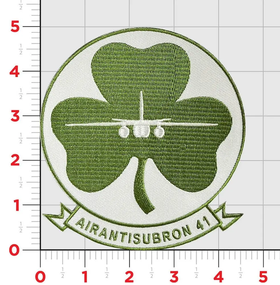Officially Licensed Us Navy Vs-41 Shamrocks Squadron Patch 1