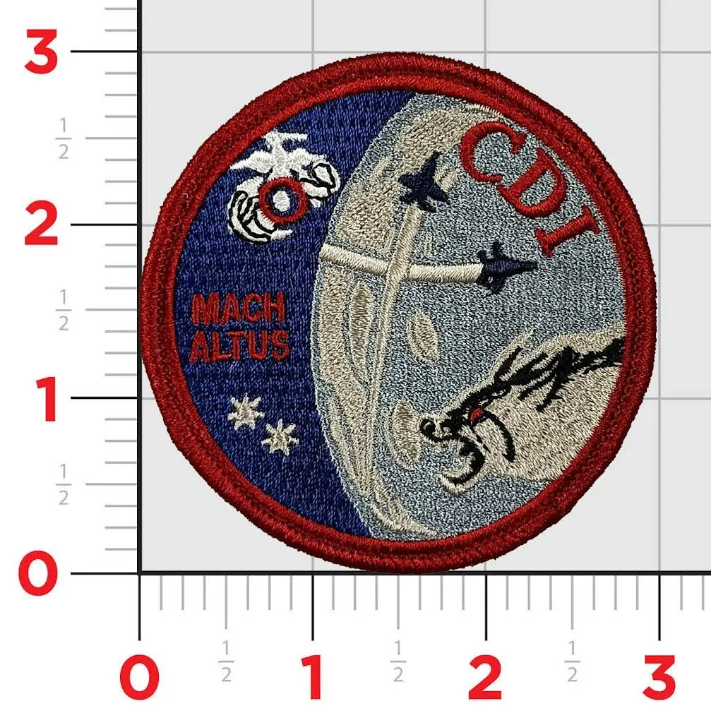 Official Vmfa-122 Flying Leathernecks Flightline Qual Patches 1