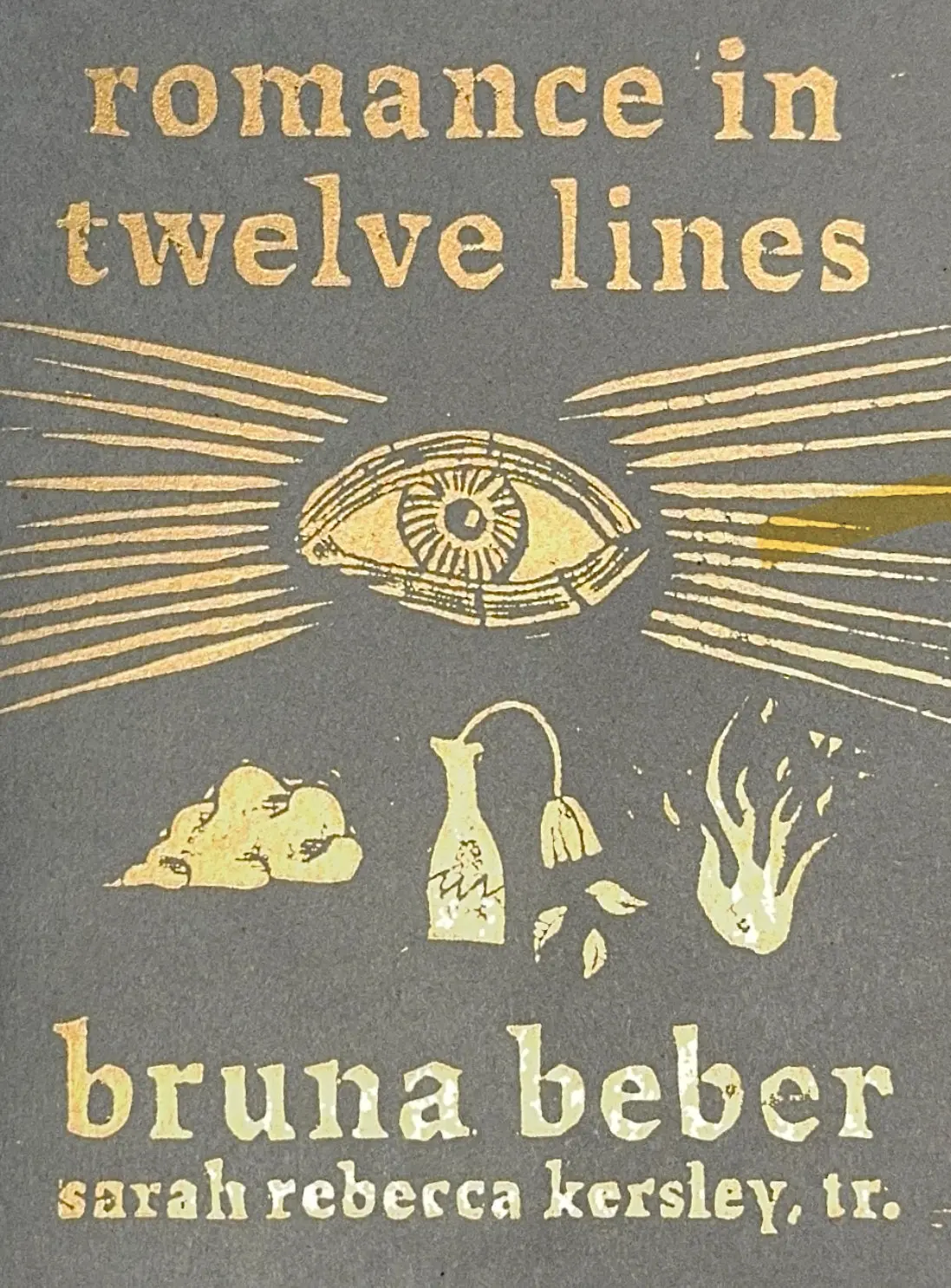 Beber, Bruna: Romance In Twelve Lines 1