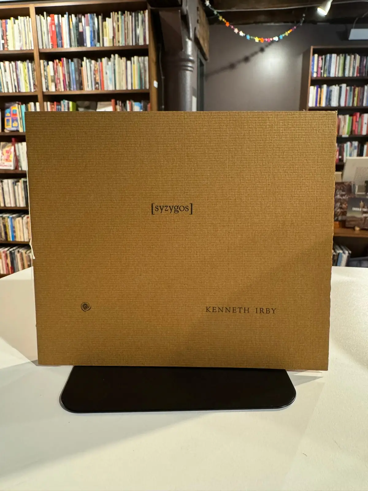 Irby, Kenneth: Syzgos [Used Chapbook] 1