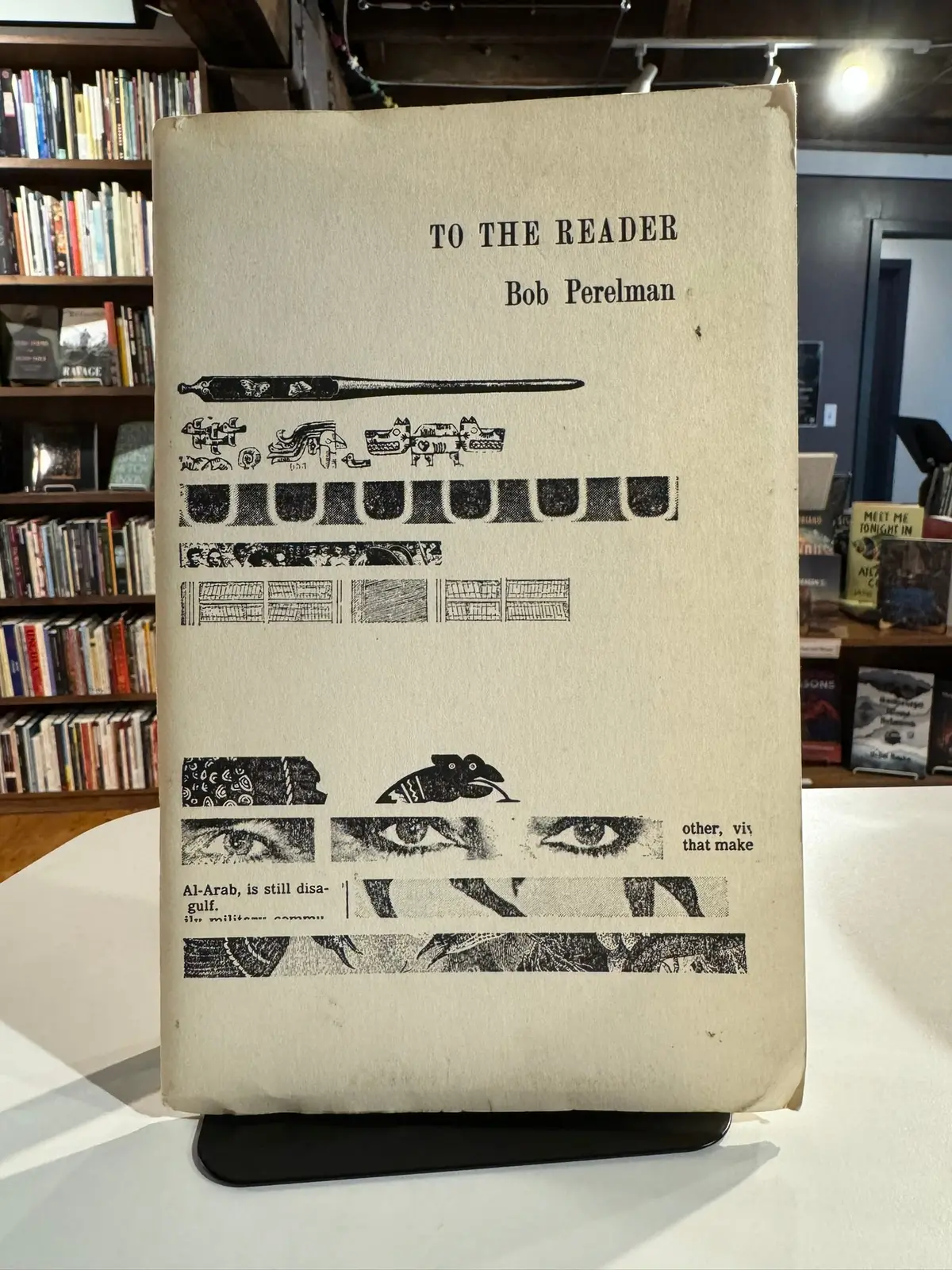 Perelman, Bob: To The Reader [Used Chapbook] 1