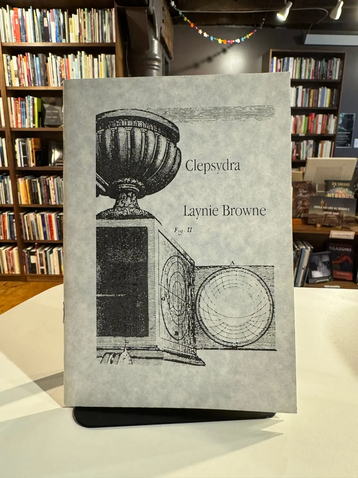 Browne, Launie: Clepsydra [Used Chapbook] 1