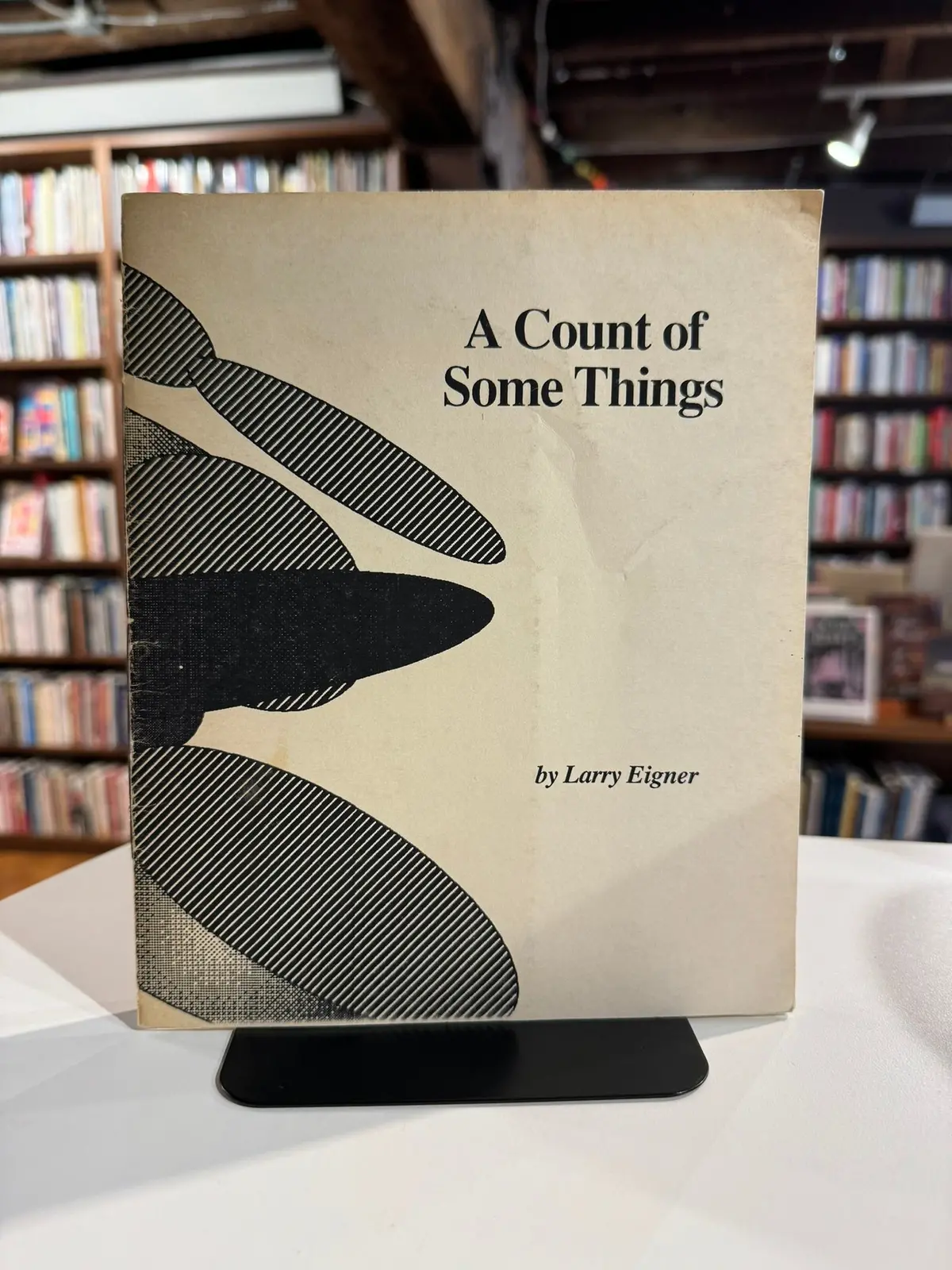 Eigner, Larry: A Count Of Some Things [Used Chapbook] 1