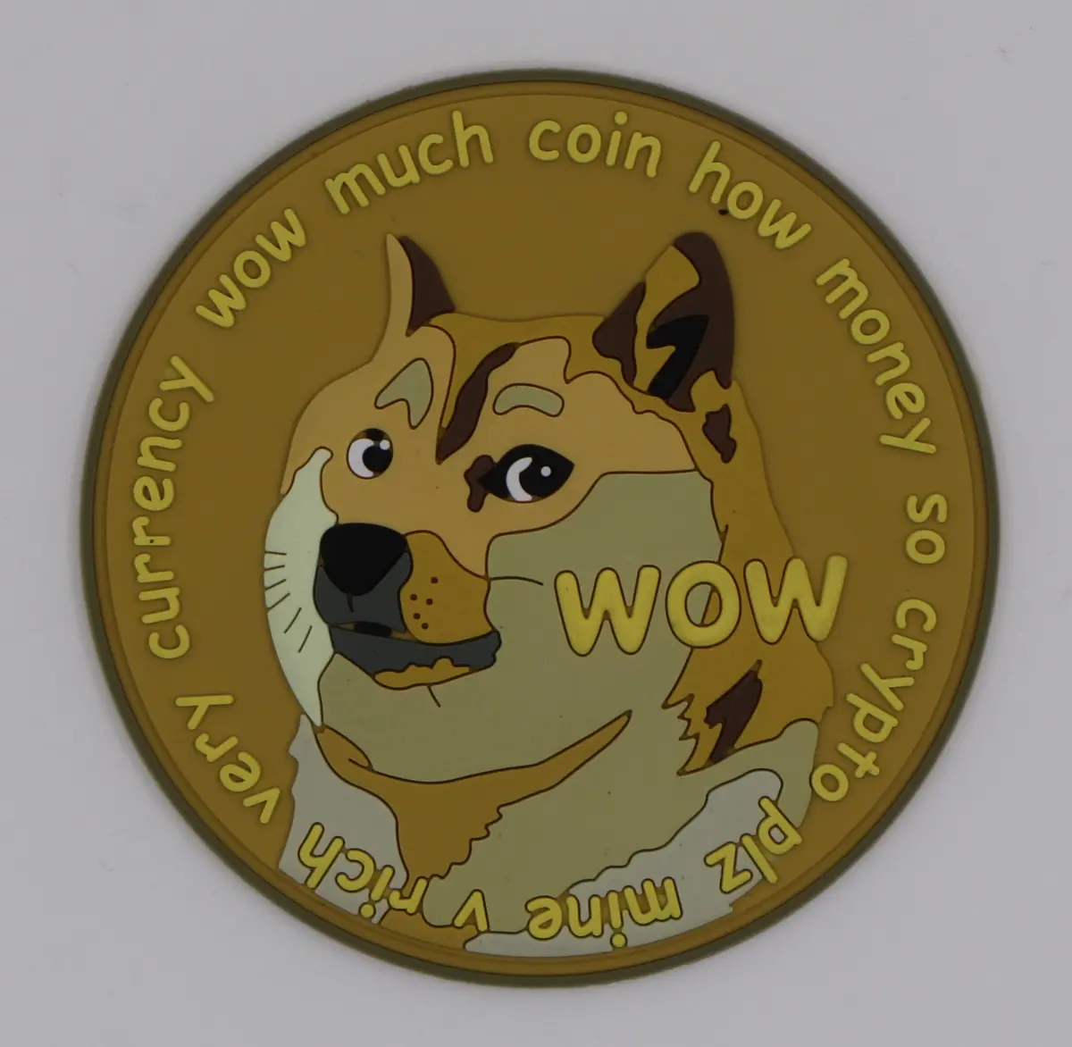 Vmm-262 Doge Coin Pvc Patches 1