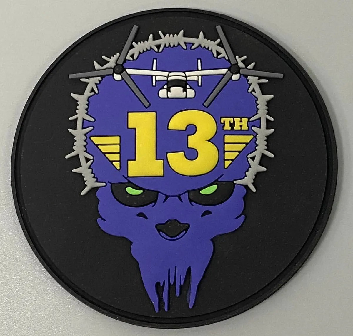 Official Vmm-362 Ugly Angels 13Th Meu V-22 Pvc Shoulder Patch 1
