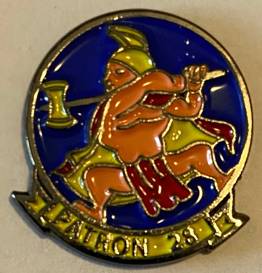 Vp-28 Hawaiian Warriors Pin 1