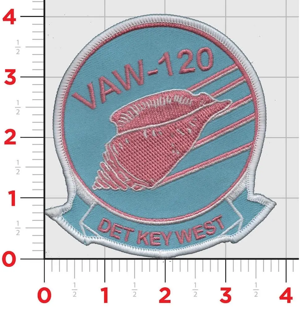 Official Vaw-120 Key West Det Patch And Name Tags 1