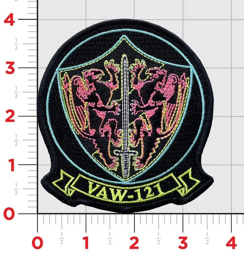 Official Vaw-121 Bluetails Vaporwave Chest Patch 1