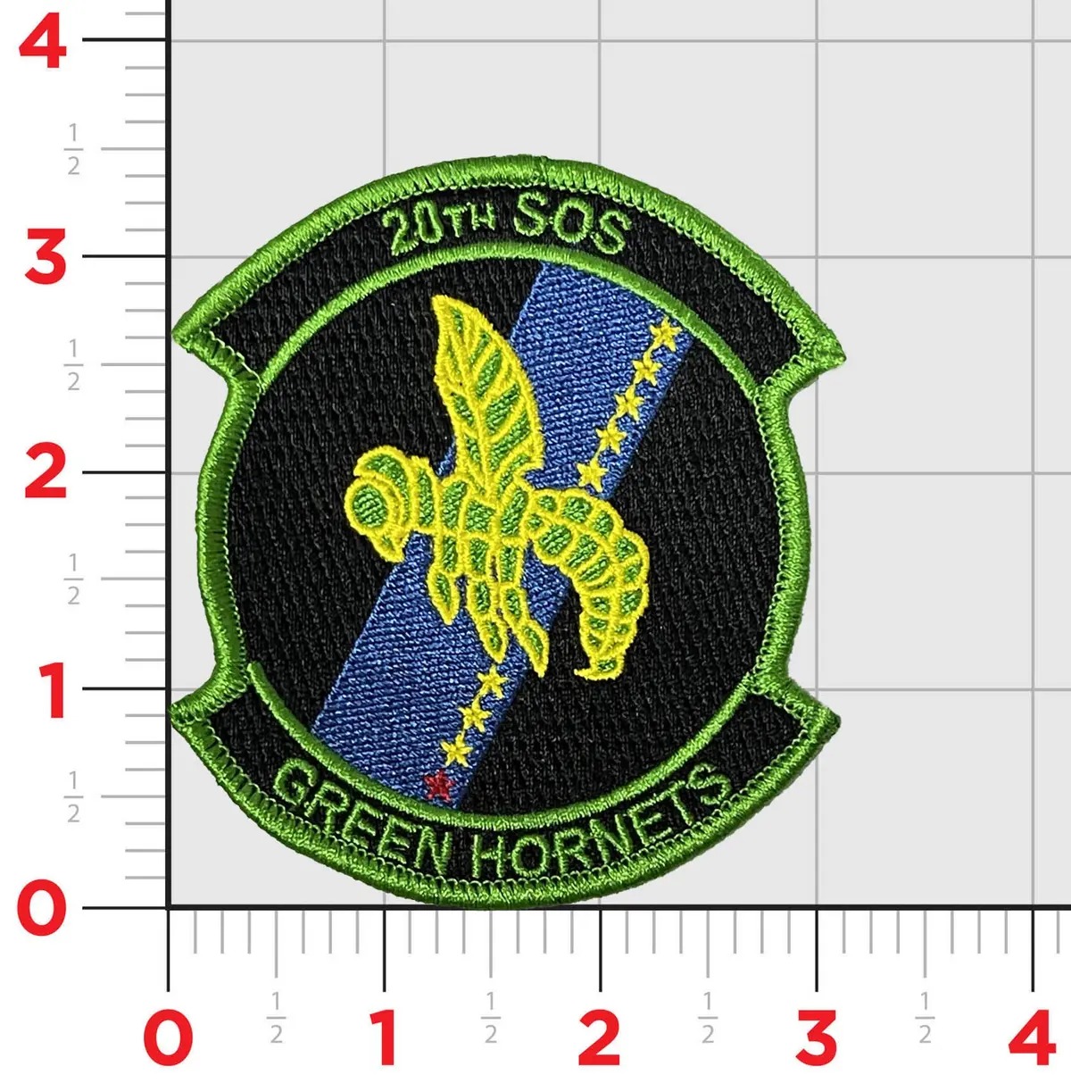 Usaf 20Th Sos Green Hornets Squadron Patch 1