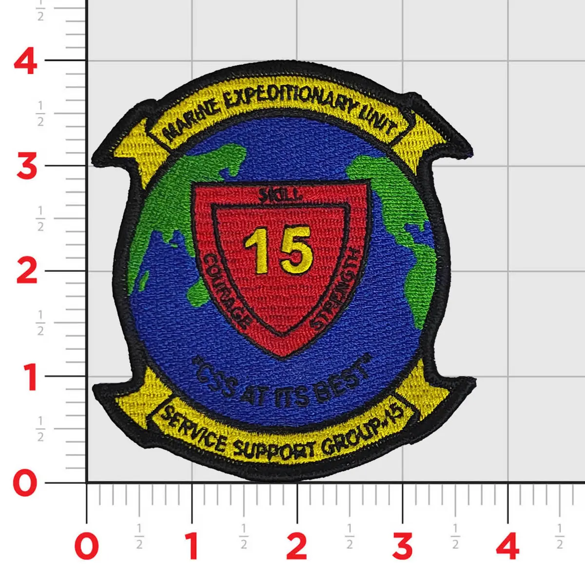 Officially Licensed 15Th Meu Service Support Group Ssg Patch 1
