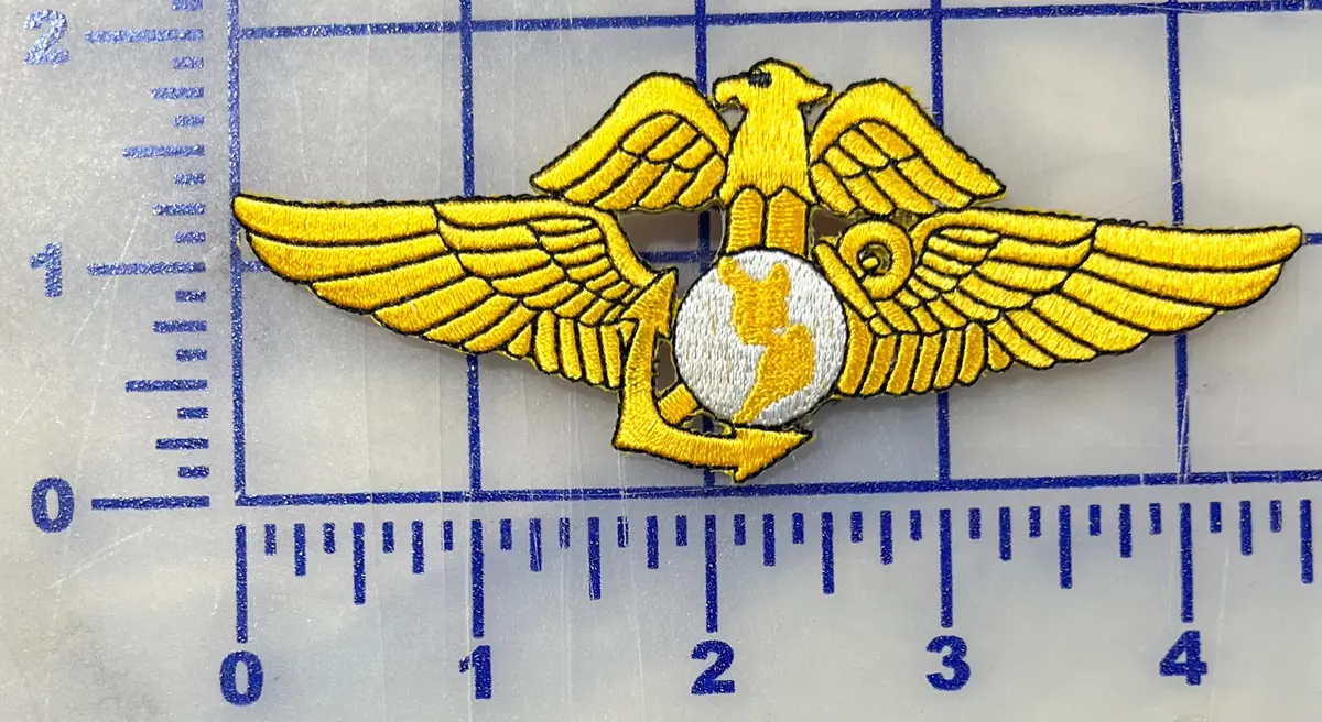 Officially Licensed Usmc Ega Wings Patch 1