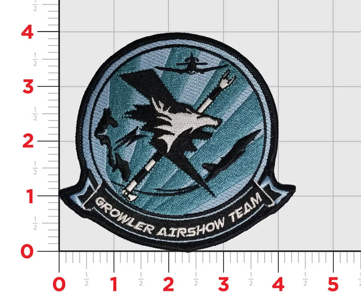 Official Us Navy Ea-18 Growler Airshow Team Patches 1