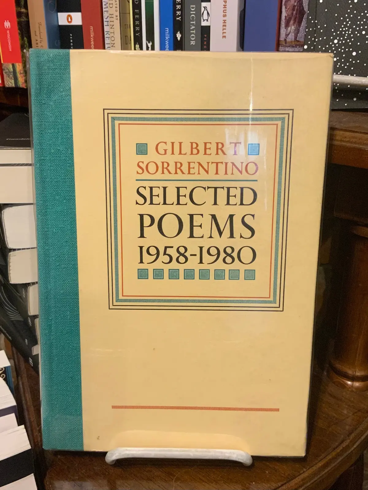 [Rare] Sorrentino, Gilbert: Selected Poems 1958-1980 1