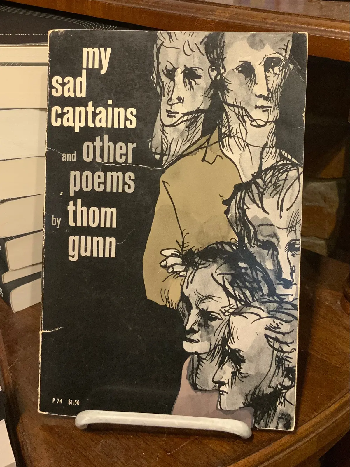 [Rare] Gunn, Thom: My Sad Captains And Other Poems 1