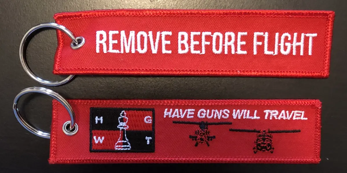 Hmla-167 Warriors Remove Before Flight Key Ring 1