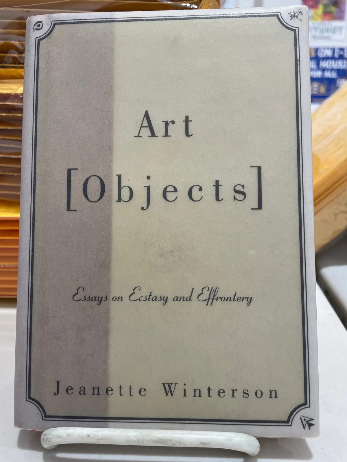 Winterson, Jeanette: Art [Objects] [Used Hardcover] 1