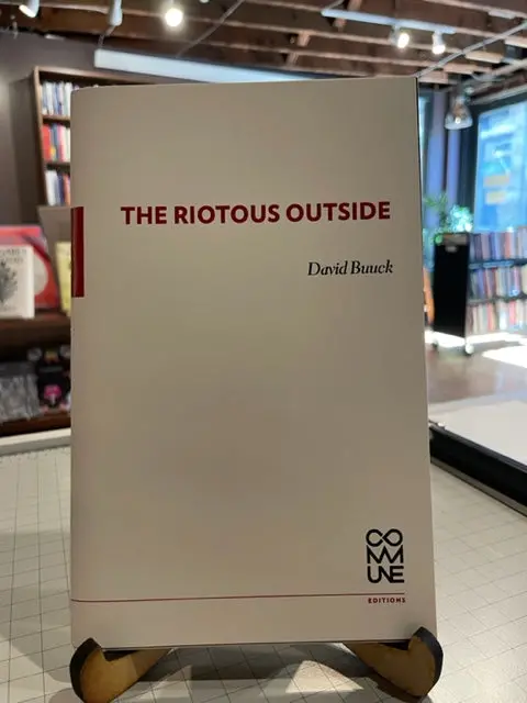 Buuck, David: The Riotous Outside [Used Chapbook] 1
