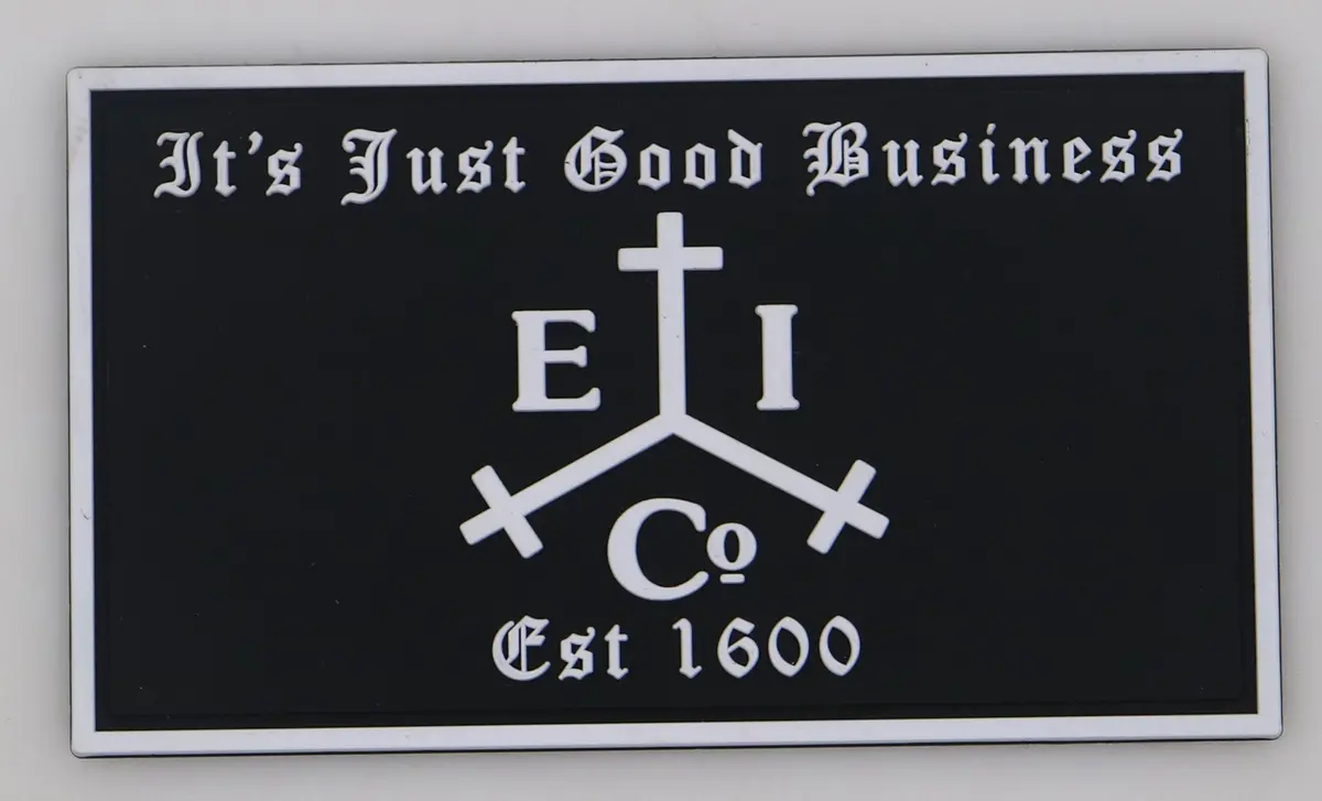 East India Trading Company Maritime Security Pvc Patch 1