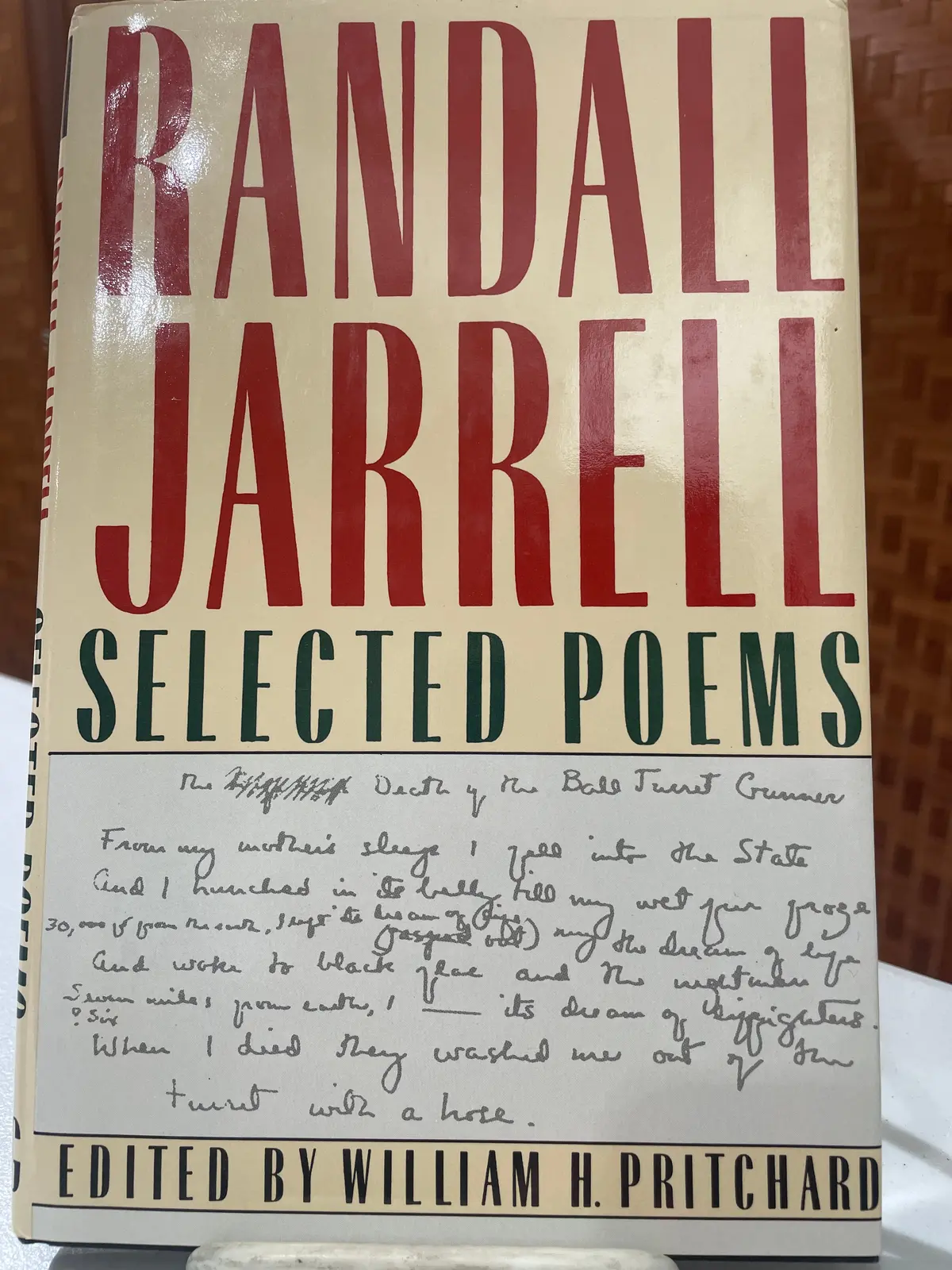Jarrell, Randall: Selected Poems [Used Hardcover] 1