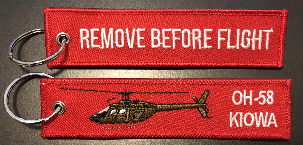Oh-58 Kiowa Remove Before Flight Key Ring 1