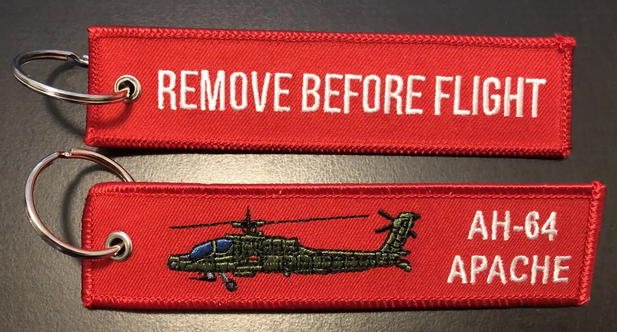 Ah-64 Apache Remove Before Flight Key Ring 1