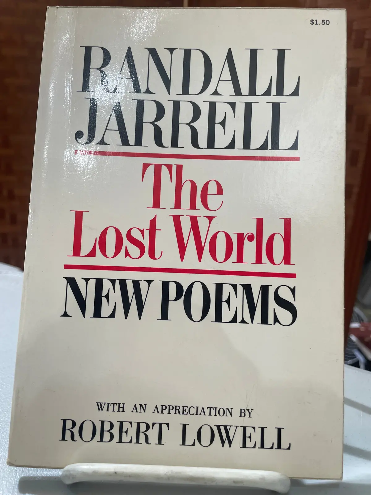 Jarrell, Randall: The Lost World [Used Paperback] 1