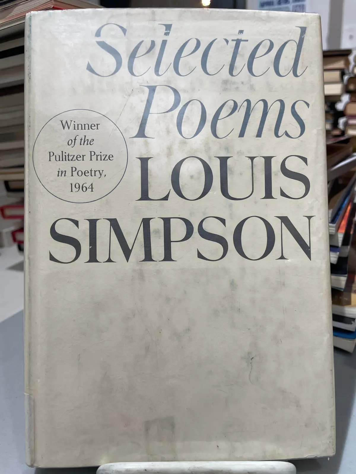 Simpson, Louis: Selected Poems [Used Hardcover] 1