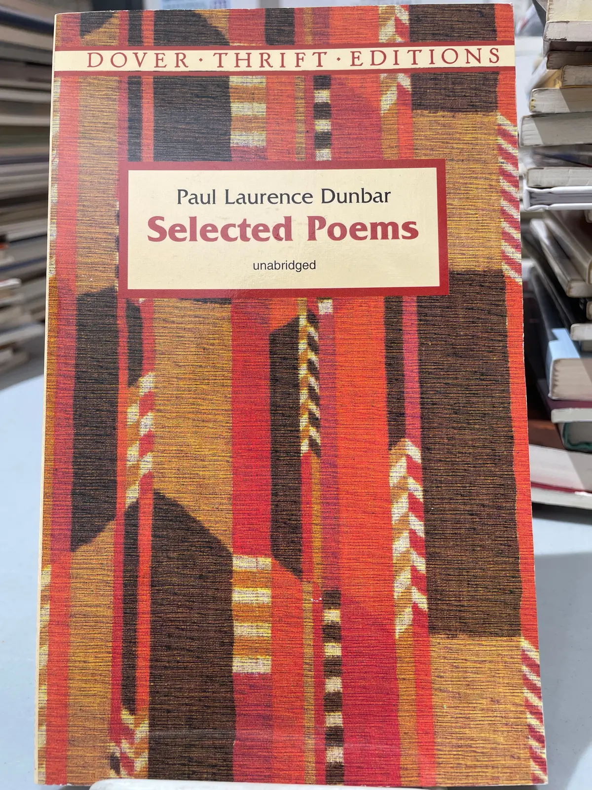 Dunbar, Paul Laurence: Selected Poems [Used Paperback] 1