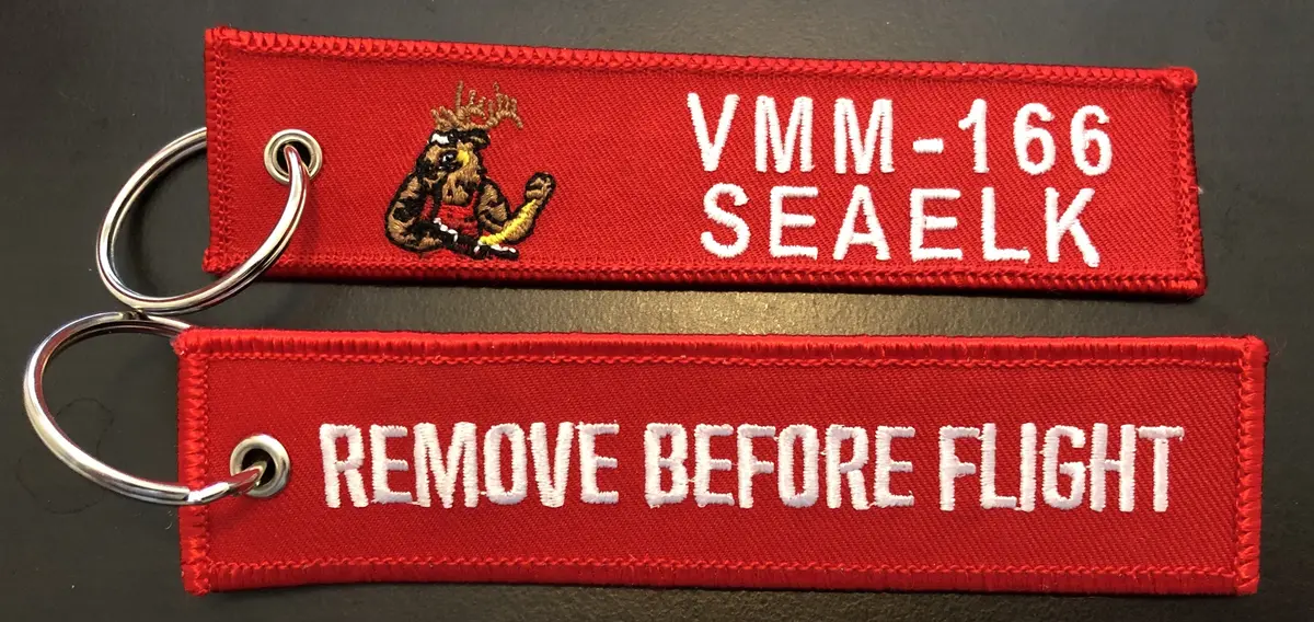 Vmm-166 Seaelk Remove Before Flight Key Ring 1