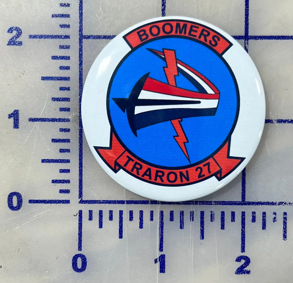 Officially Licensed Us Navy Vt-27 Boomers Magnet 1