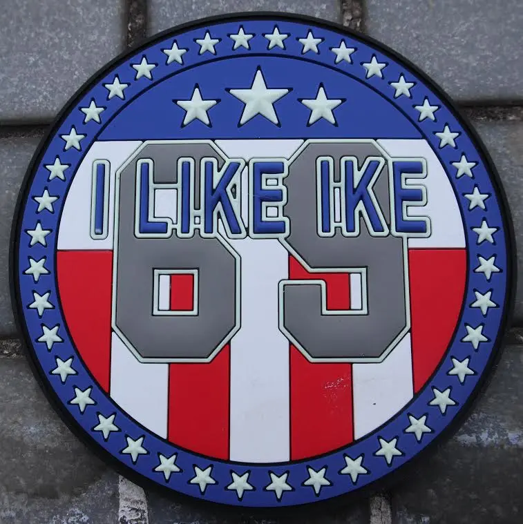 Uss Eisenhower Cvn-69 Official Ship's Pvc Patch 1