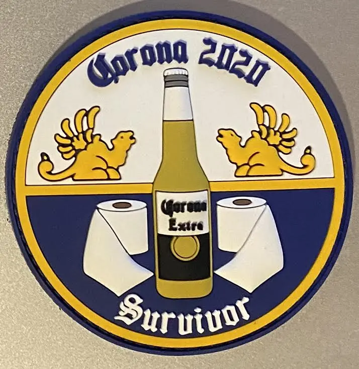 I Survived The Corona Pandemic Of 2020 Pvc Patch 1