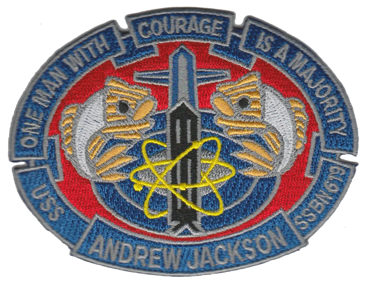 Uss Andrew Jackson Ssbn-619 Patch 1