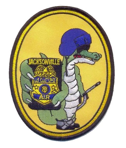 Legacy Us Customs, Jacksonville Air Branch Gator Patch 1