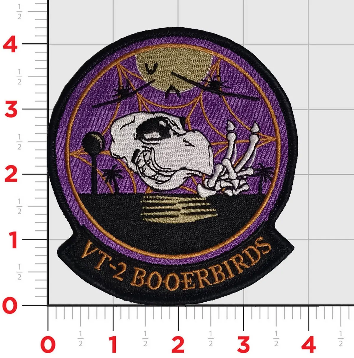 Official Vt-2 Booeerbirds Halloween Patch 1