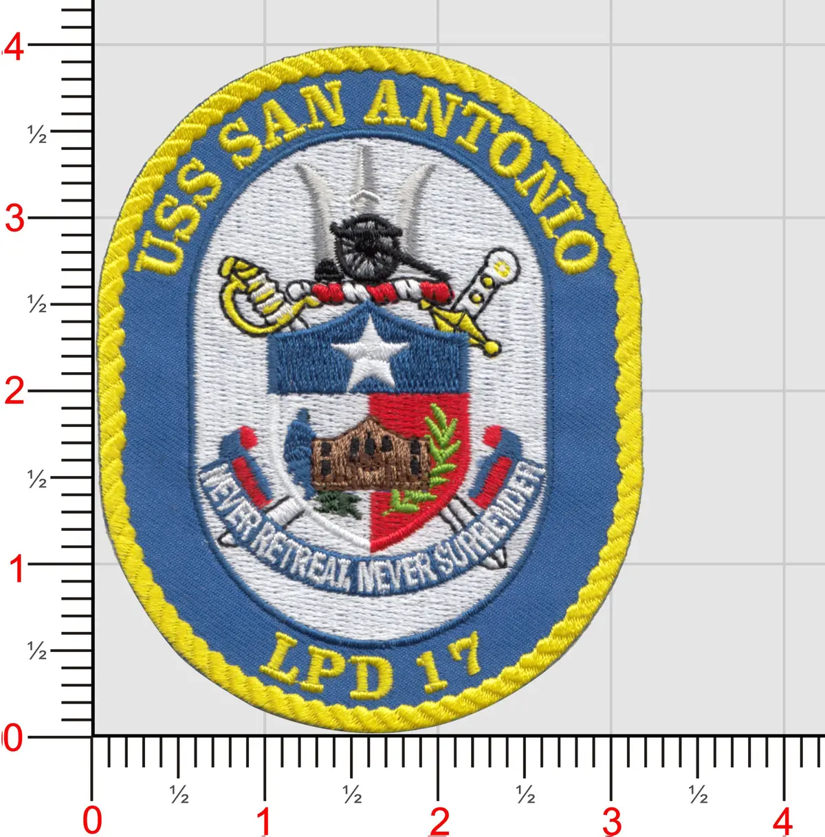 Uss San Antonio Lpd-17 Patch 1