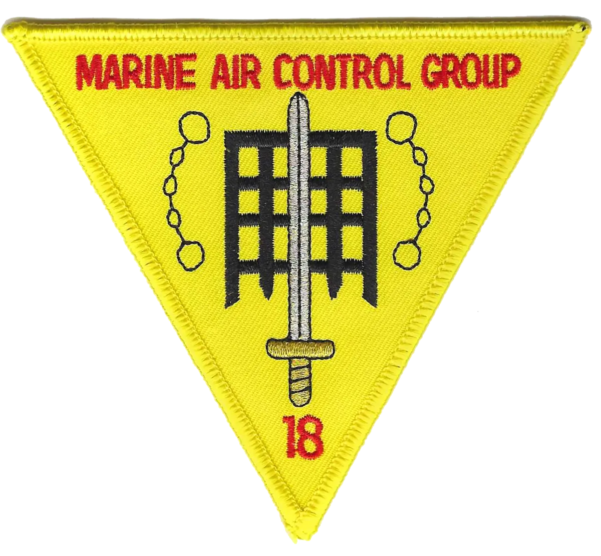 Officially Licensed Marine Air Control Group Macg-18 Patch 1