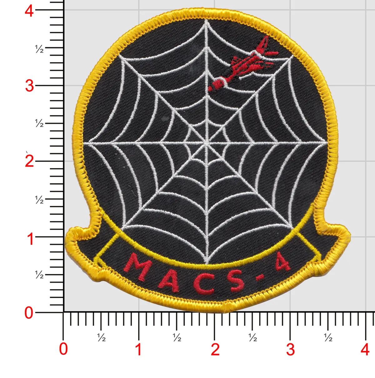 Officially Licensed Marine Aviation Control Squadron Macs-4 Patch 1