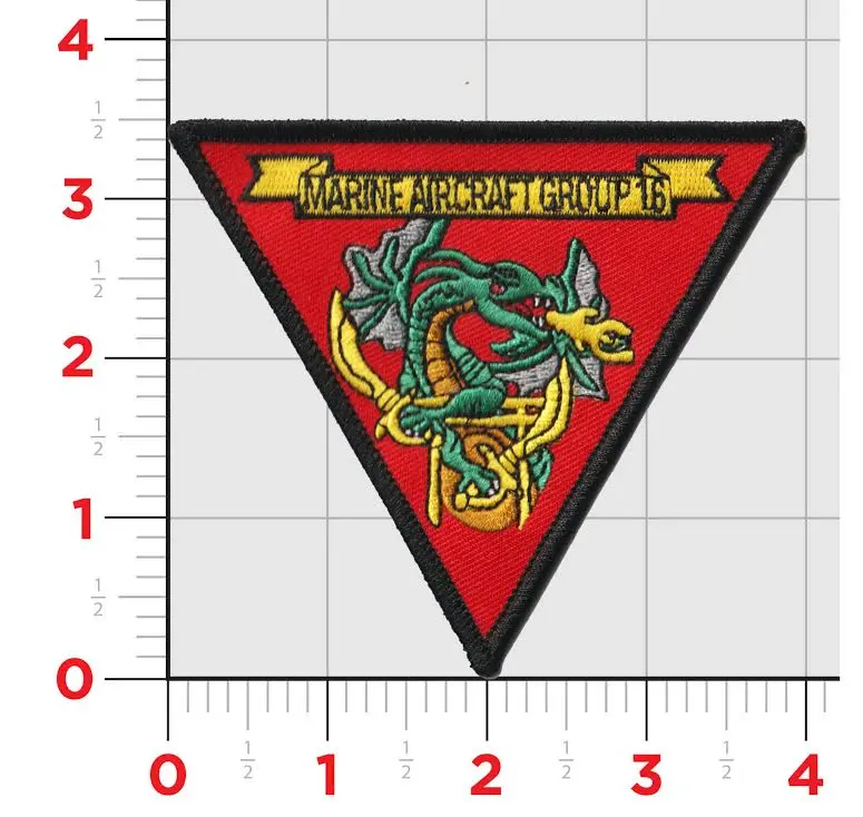 Officially Licensed Usmc Marine Aircraft Group Marine Air Group Mag-16 Patch 1